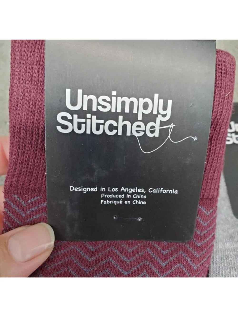 Unsimply Stitched Socks Mens One Size Three Pack of Crew Socks *NWT*